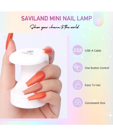 Saviland Chrome Nail Powder Kit 6 Colors Aurora Chrome Powder for Nails with U V LED Nail Lamp Top Gel Press on Nails Tips Nail Glue Basic Nail Tools Kit for Home DIY Chrome Mirror Effect Nail Art - Buy Online on GoSupps.com