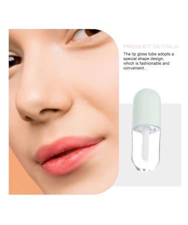 Lurrose Lip Gloss Tubes - 10 Pack Mini Capsule Bottles with Magic Wands | Clear & Colored Applicators | Travel-Friendly Plastic Lip Gloss Holder - Buy Online on GoSupps.com