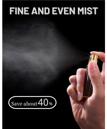 BRARIOS 5ml Perfume Atomizer | Refillable Mini Travel Size Spray Bottle for Women and Men | Leak Proof Cologne Dispenser - Green - Buy Online on GoSupps.com