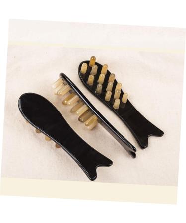 Healeved 2-in-1 Massage Comb for Scalp Multifunctional Hair Care Tool & Curling Device | Smooth & Refresh Your Hair - Buy Online on GoSupps.com