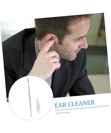 Spiral Ear Pick: Reusable Earwax Remover & Cleaner Tool - Portable and Convenient Spring Silver Design - Household Metal Ear Cleaning Tool - 13x0.5CM - Buy Online on GoSupps.com