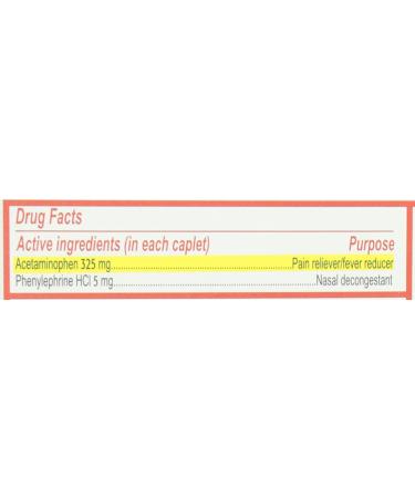 Sudafed PE Sinus Pressure + Pain Relief Maximum Strength Non-Drowsy Decongestant - 24 Count Pack - Buy Online on GoSupps.com