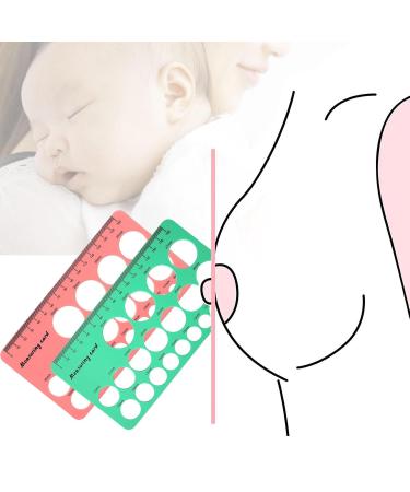 4Pcs Nipple Rulers Set Nipple Ruler for Flange Sizing Silicone & Soft Flange Size Measure for Nipples Nipple Flange Measuring Tool with 1.5m Soft Tape Measure - Buy Online on GoSupps.com