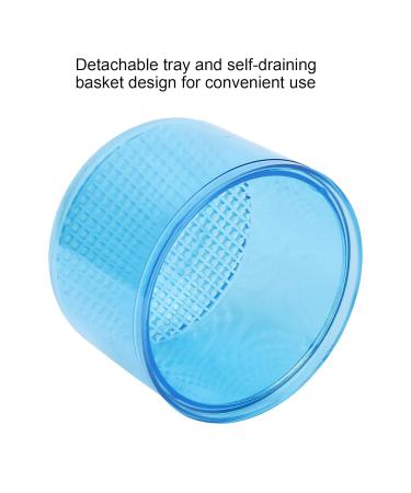 Nail Art Cleaning Box - Heat Resistant Manicure Tool for Home Nail Salon | Blue | International Shipping Available - Buy Online on GoSupps.com