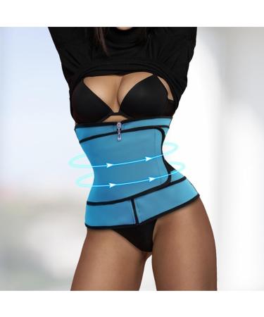 HKDYWTNB Back Brace Lumbar Support Shapewear Compression Invisible Body Shaper Waist Cincher Trainer Corset Tummy Waist Belt Large Purple - Buy Online on GoSupps.com