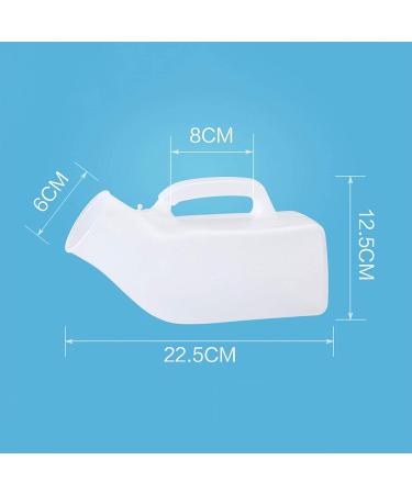 Male Urinal Bottle 1000ml Male Urinal Male Or Use Portable Lightweight Ideal for for Camping - Buy Online on GoSupps.com