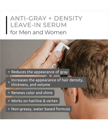 DS Laboratories Spectral.DNC-S Anti-Gray Extra Strength Serum - Hair Growth Support for Men and Women - Color Restorer and Hair Loss Treatment - 2 fl oz - Buy Online on GoSupps.com