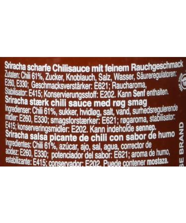 Flying Goose Sriracha Chili Sauce - Smokey Flavor 4-Pack (200ml x 4) - International Shipping Available - Buy Online on GoSupps.com