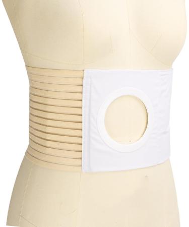 Durable XL Stoma Belt - Elastic Ribbed Fabric Medical Support for Colostomy Patients | Comfortable Abdominal Bandage Accessories - Buy Online on GoSupps.com