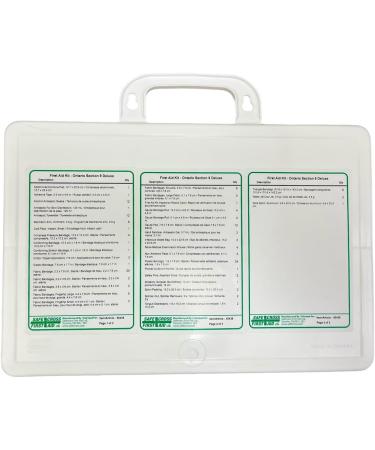 Deluxe Regulation First Aid Kits WSIB Ontario Metal Box Each - Buy Online on GoSupps.com