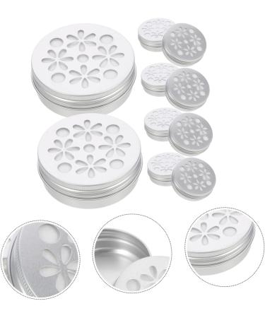 Frcolor Aluminum Candy & Diffuser Box - 10 Pack | 2.6x6.8cm Silver Aluminum Container with Lid for Truffle Oil & Candle Doses - Buy Online on GoSupps.com