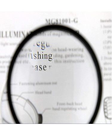 Desktop Magnifying Glass 2X 4X Hd Lens Foldable Handle for Elderly Ren Tools for Reading Crafts Repair Magnifier Lofty Ambition - Buy Online on GoSupps.com