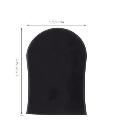 Noverlife Self Tanning Mitts Set - Premium Exfoliating Tan Applicator Kit for Back, Face, Body - 2 Pair Black Washable Gloves for Sunless Lotion, Cream, Spray Tanner - Soft, Durable Palm Mitts Included - 4pcs - Buy Online on GoSupps.com