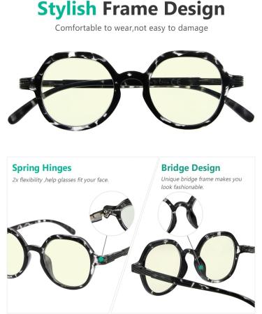 Buy Eyekepper 4-Pack +1.75 Blue Light Blocking Reading Glasses for Women Small Lens Computer Glasses - Buy Online on GoSupps.com