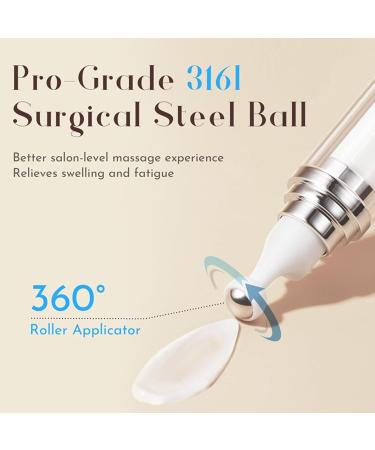  Iouyjiu Under Eye Roller Dark Anti Puffiness Cream Firming Hydrating Skin Nourishing and Lifting for All Skin Types Daily Use Morning and Night Routine 20 ml 1 Piece - Buy Online on GoSupps.com