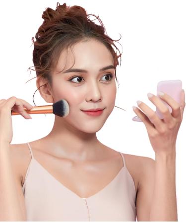 iHMeiju LED Lighted Travel Makeup Mirror with 1X/3X Magnification - Pink - Buy Online on GoSupps.com