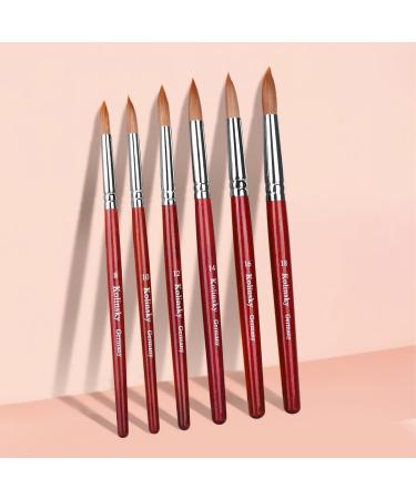 Mrotech Acrylic Nail Brush for Nail Art & Gel Nails - 16 # | Professional Quality Nail Brush for Acrylics & Art Painting - Buy Online on GoSupps.com
