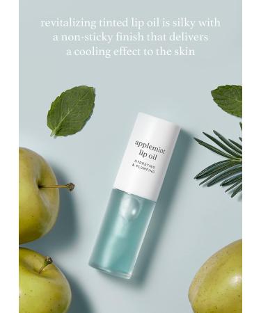 NOONI Appleseed Lip Oil Set - Appleplum & Applemint | Moisturizing Lip Oil Duo with Apple Seed Oil | Lip Stain Gift Set for Chapped Lips - 16 Duo - Buy Online on GoSupps.com