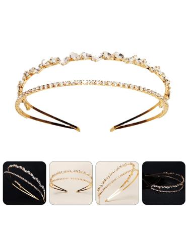 Holibanna Crystal Headband - Rhinestone Bridal Crown | Fashion Hairband for Stunning Photo Shoots - Buy Online on GoSupps.com