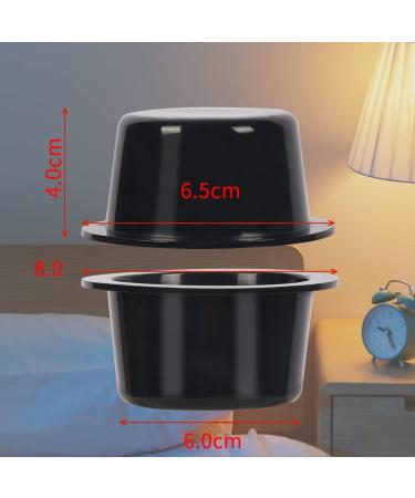 Buy Inrorans Silicone Black Candle Wax Warmer Set - Reusable Fragrance Wax Warmers & Bowls for Electric Use - Buy Online on GoSupps.com