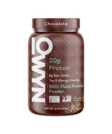 OWYN Vegan Protein Powder, 20g Plant Based Protein, Probiotics, Superfoods Greens, Pea, Chia seeds, Pumpkin Seed Blend (Chocolate, 2 LB) Chocolate 2.1 Pound (Pack of 1)