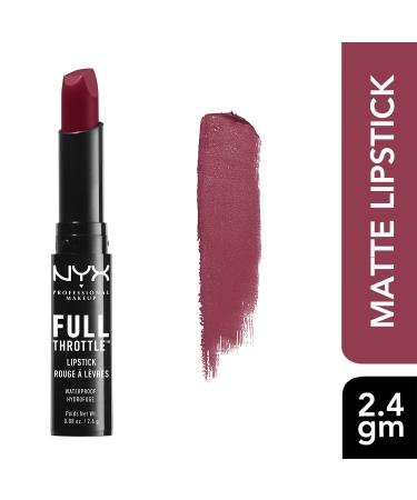 NYX Cosmetics Full Throttle Lipstick Locked - Buy Online on GoSupps.com