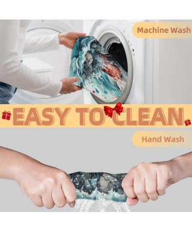 Lighthouse Landscape Beard Bib Apron - Men's Beard Hair Catcher for Shaving | Perfect Father's Day Anniversary & Christmas Gift for Dad or Husband - Buy Online on GoSupps.com