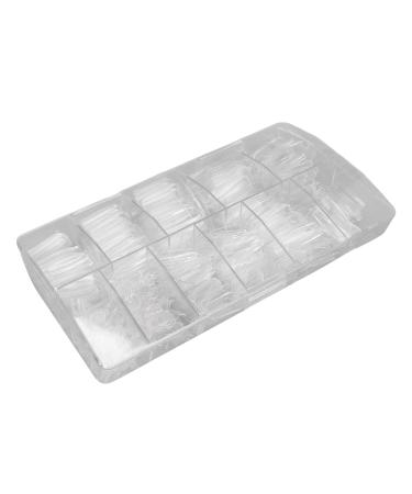 Fake Nail Firm Sturdy Nail Art Tool Nail Tip for Home Nail Salon for Wedding Party