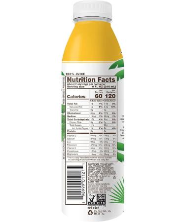 Vitacoco Coconut water pet pressed pineapple 500ml - Buy Online on GoSupps.com