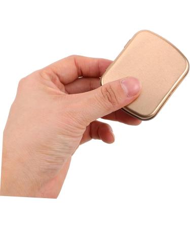  OFFIGAM Nail Palette Nail Polish Palette Empty Nail Polish Holder Compartments Palette Compact Nail Palette Nail Polish Storage Box Lipstick Palette Highlighter Makeup Palette Metal Plastic Golden - Buy Online on GoSupps.com