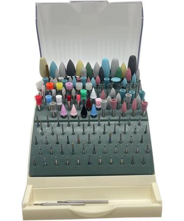 Eralp Dental Labor: 142 Holes Dental Bur Block & Disinfection Holder | Home Dental Bur Organizer - Buy Online on GoSupps.com