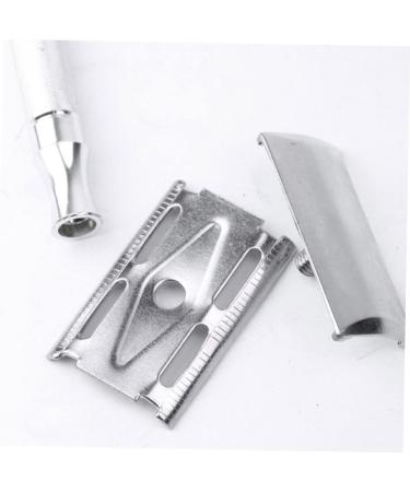 Beaupretty Manual Safety Razor & Facial Trimmer - Precision Hair Removal Eco-Friendly Metal Design Perfect for Smooth Shaving & Grooming - Buy Online on GoSupps.com