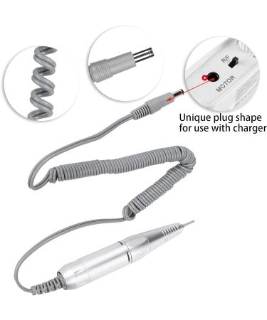 Electric Nail Drill Handpiece Replacement for Manicure Pedicure Machine - Professional E File Nail Art Tool - Buy Online on GoSupps.com