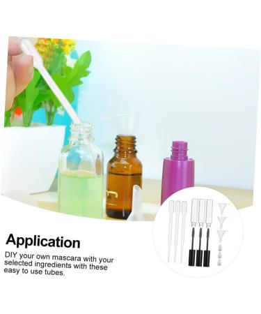 WOONEKY 2 Sets Mascara Tube Refillable Tubes Plastic Containers Plastic Eyelash Cream Dropper Essential Bottles Plastic Dropper Bottles Eyelash Tubes Sample Dropper Bottle Perfume Bottles - Buy Online on GoSupps.com