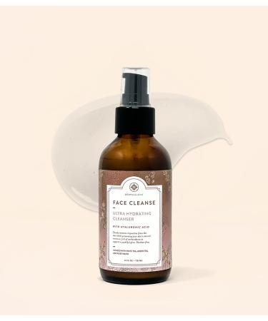 Natural Ultra-Hydrating Face Cleanser - 4 fl oz | Best International Shipping - Buy Online on GoSupps.com