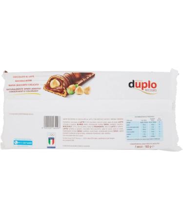Ferrero Duplo Nocciolato Chocolate Bars 182g (Pack of 6) - Buy Online on GoSupps.com