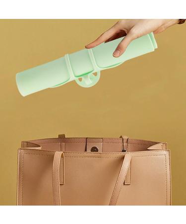 Zwpontia Makeup Cleaning Mat - Silicone Cleanser for Cosmetic Brushes | Brush Clean Pad Cleanser Multifunctional Cosmetic Cleaning Pads Portable Cosmetic Brush Scrubber Mat green - Buy Online on GoSupps.com