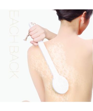 MCUILEE Bath Brush - Long Handle Body Massager Shower Brush with Super Soft Bristles for Exfoliation & Back Care - Best for Relaxation & Spa Experience - Buy Online on GoSupps.com