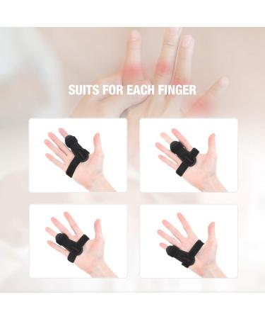 Tikaton Trigger Finger Splint - Adjustable Support Brace for Finger Locking, Popping, Tendonitis, Stiffness - Pain Relief for Left or Right Hand - Buy Online on GoSupps.com