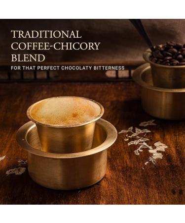 Sida'pur - South Indian Filter Coffee - Roasted and Ground - Coffee 80% : Chicory 20% - 500gms Bag - Buy Online on GoSupps.com