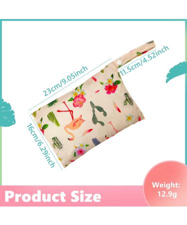 CHEERYMAGIC Wet Dry Bag Baby Cloth Nappy Wet Bags Waterproof Wet Bag Outdoor Organiser Bag for Baby Items Washable Travel Dry Wet Bag for Beach Pool Daycare Gym A4-MNNBD (Grus Japonensis) - Buy Online on GoSupps.com