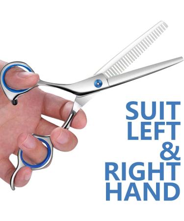 Professional Hair Scissors Set - Stainless Steel Hair Cutting Kit for Barber Salon & Home DIY - 7 Pack Hairdressing Shears for Adults, Kids, Babies & Pets - Buy Online on GoSupps.com