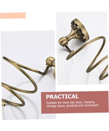 Zerodeko 1 Set Coat Hanger Stand Hair Dryer Holder Cabinet Door Household Hair Dryer Rack Storage - Buy Online on GoSupps.com