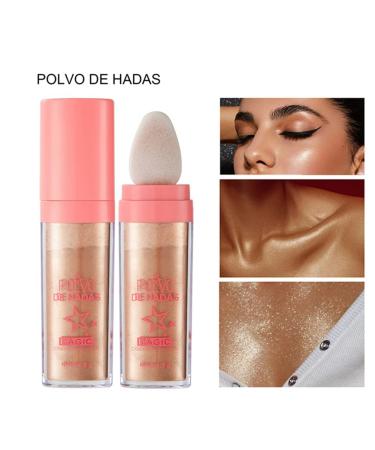 Hocossy Highlighter Powder Stick - 3 Colors Glitter Shimmer for Face Eyes Lips & Body | Sparkle & Glow Cosmetics - Buy Online on GoSupps.com