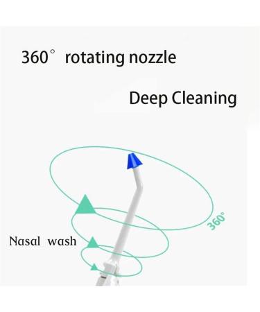 Portable Oral Irrigator Water Flosser with 4 Nozzles - Dental Water Jet for Home and Travel - Buy Online on GoSupps.com