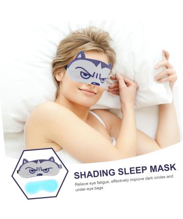 Angoily Sleeping Eye Mask - Blind Lift Night Mask for Travel & Migraine Relief | Cartoon Eye Flap Protection - Buy Online on GoSupps.com