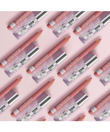 Multi-Use Pencil - Miss Den - Simplissime - 3-in-1 Lipstick Blush Eyeshadow - Shade 734 Rose Sorbet - Buy Online on GoSupps.com