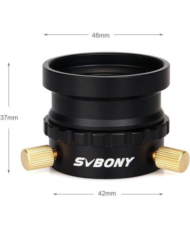 SVBONY Telescope Accessories: 1.25 Focuser Adapter M42X0.75 Eyepiece Adapter for Reflector Telescopes - Buy Online on GoSupps.com