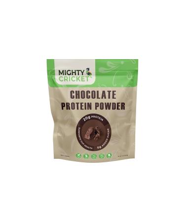Mighty Cricket Protein Powder. 20g Clean Prebiotic Cricket Protein. No Sugar Low Carbs Gluten & Dairy Free. Keto & Paleo 100% Natural Ingredients. Chocolate 1 lb (Pack of 1) Chocolate 1 Pound (Pack of 1)