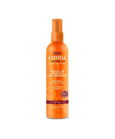 Cantu Comeback Curl Revitalizer Mist 12 oz & Twist & Lock Gel with Shea Butter for Natural Hair 13 oz - Buy Online on GoSupps.com